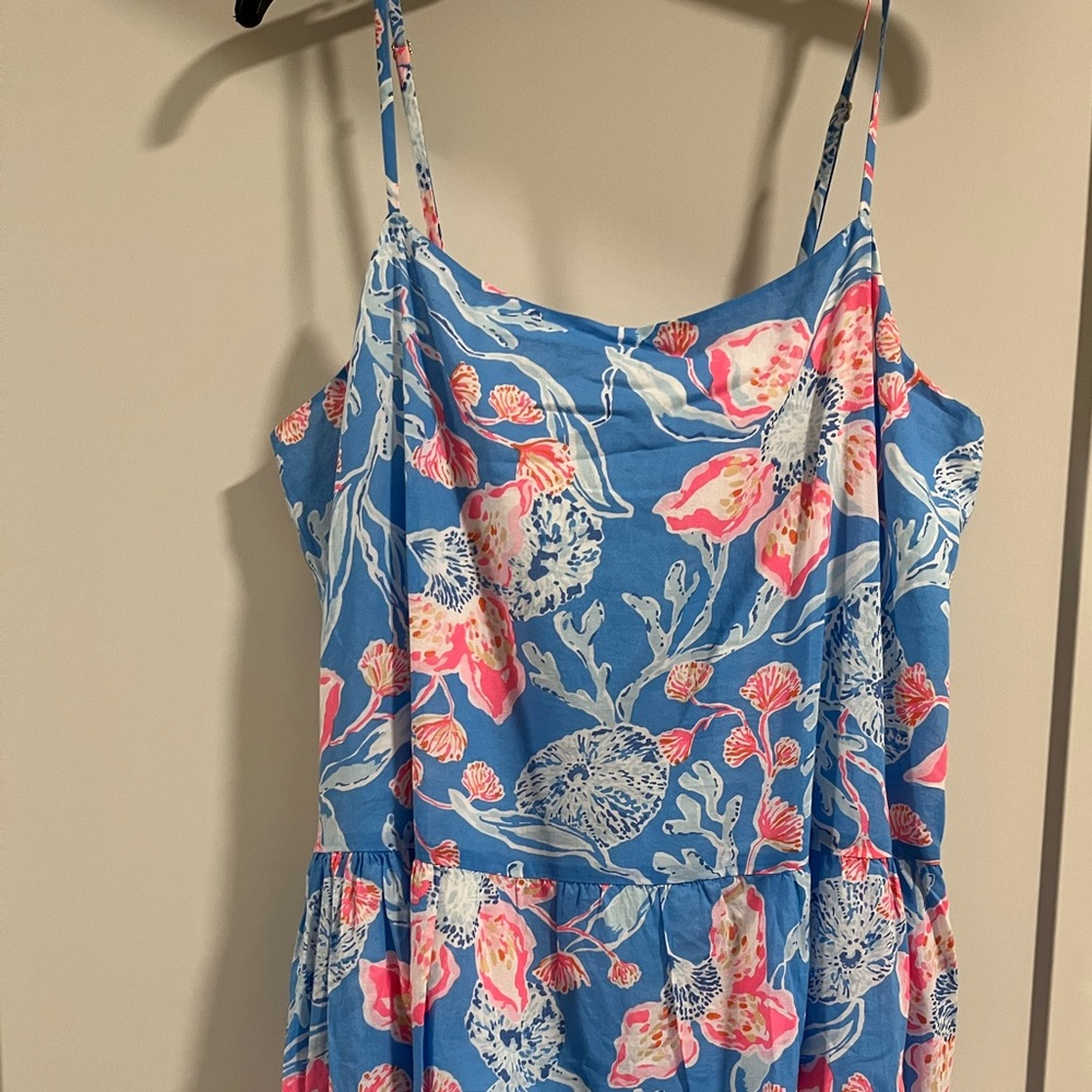 Lilly Pulitzer Alessia Cotton Dress-NWT-size XL - Picture 6 of 8